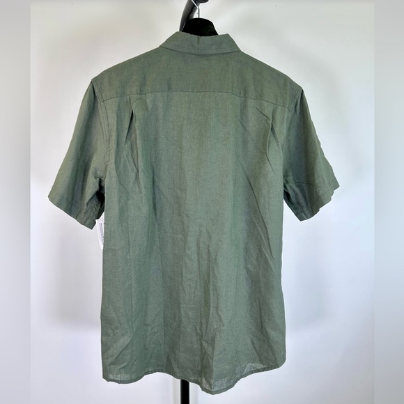 Green Button Up - Picture 2 of 2